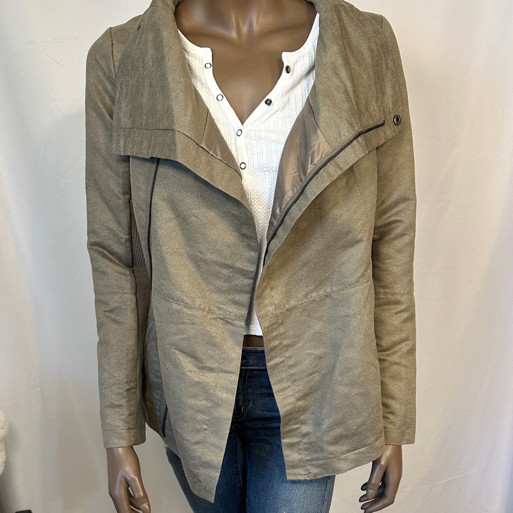 Thread & Supply Tan Women's Moto Jacket